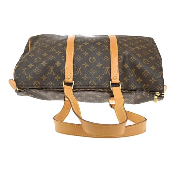 LOUIS VUITTON Flanerie 45 Shoulder Bag Monogram Leather Brown - Picture 6 of 14